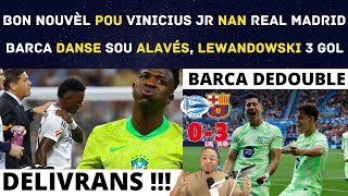 BON NOUVÈL POU VINICIUS JR NAN REAL MADRID APRE REAL MADRID 20 VILLARREAL LABARCA DANSE SOU ALAVÉS [upl. by Ateekahs952]