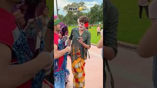 Yesa kya dekh li 🤣  funny prank publicreaction girl comedy shorts [upl. by Aeikan586]