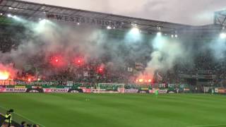 Die Allererste RapidViertelstunde im Allianz Stadion  Weststadion [upl. by Lisandra]