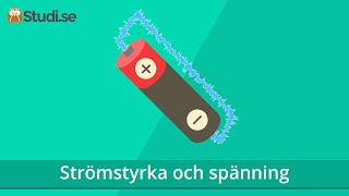 Strömstyrka och spänning Fysik  wwwbinogise [upl. by Bing]