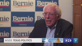 Watch Bernie Sanders explain how he plans to win Texas amp other major states in the primary [upl. by Ynnep]