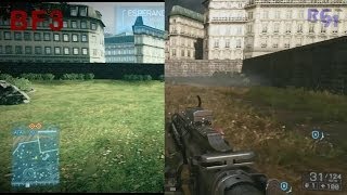 Battlefield 3 VS Battlefield 4  OPERACION METRO [upl. by Bennet]