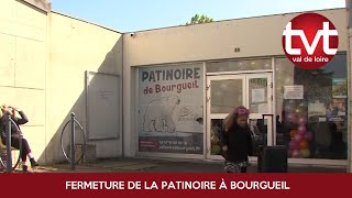 La fête à Bourgueil avant la fermeture de la patinoire [upl. by Rasaec]