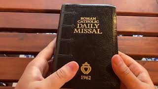 Catholic Book Reviews  Angelus Press Missal [upl. by Arabrab]