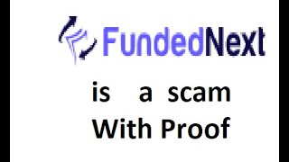 Fundednext is a scam [upl. by Enaed]