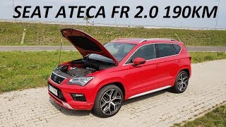 2019 Seat ATECA FR 20 TSI  TEST PL [upl. by Ealasaid]