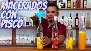 ✅¿CÓMO PREPARAR MACERADOS CON PISCO🍾 [upl. by Allekram781]