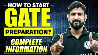 How To Start GATE Preparation   Complete Information [upl. by Retlaw]