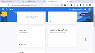App Inventor 2 MIT2 sec51proyecto firebase [upl. by Fairweather802]