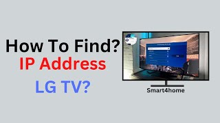 How to Find the LG TV IP Address  LG Smart TV How To Check The IP Address [upl. by Atsyrk6]