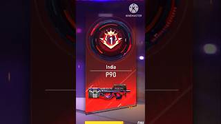 INDIA TOP 1 P90 PLAYER GAMEPLAY  TOP1 P90 GUN TITLE  ACE KILL WITH P90 GUN  csrankpush [upl. by Arraeic]