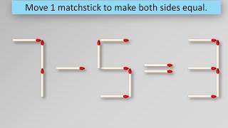 Matchstick Puzzles 506 [upl. by Bullen]