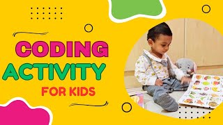 Coding Activities for kids  Visual discrimination for brain development for toddlers [upl. by Doubler]