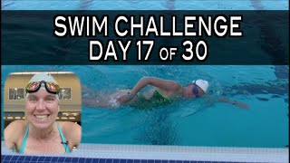 Day 17 Swim Challenge with Kona Coach Wendy Mader [upl. by Burn]