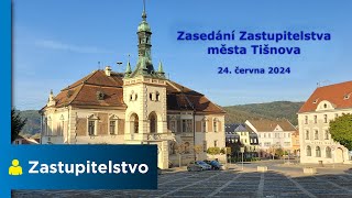 Zastupitelstvo města Tišnova  24 6 2024 [upl. by Ardnik804]