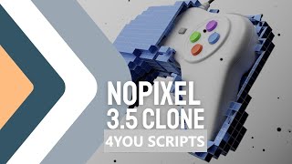 NOPIXEL 35 CLONE  FULL SERVER PACK 8 FREE  4YOU FiveM Scripts [upl. by Boorman]