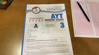 TG AYT3 ÖZDEBİR YORUMUM ilk100 ilk1000 yks2024 yks24 çalışmagünlüğüm ykstayfa yksvlog [upl. by Nelon4]