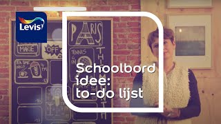 Leuke schoolbord ideetjes  to do lijst [upl. by Nosidda]