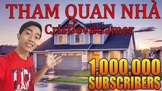 THAM QUAN NHÀ CrisDevilGamer NHÂN DỊP 1 TRIỆU SUBSCRIBERS [upl. by Erek434]