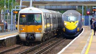 Trains at Rainham Kent  310822 [upl. by Hardin]