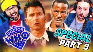 DOCTOR WHO REACTION 60th Anniversary Special 3  quotThe Gigglequot Review  David Tennant to Ncuti Gatwa [upl. by Sasha65]