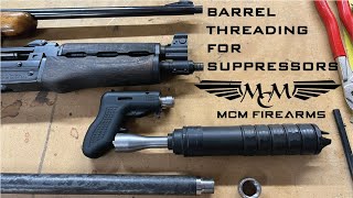 Barrel Threading For Suppressors [upl. by Macgregor]