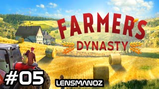 Farmers Dynasty  Ep 5  Getting a Harvester [upl. by Yartnod]