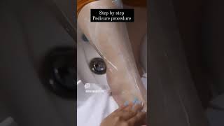 How to do Pedicure Step by stepsalon pedicure tutorial makeovers haircut beauty [upl. by Solly]