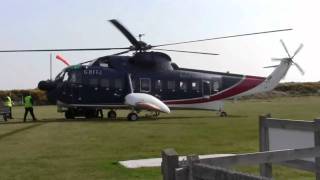 Tresco heliport operations [upl. by Aicenet800]