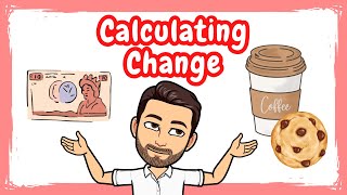 Calculating Change from Multiple Purchases  Calculations with Money [upl. by Mussman339]