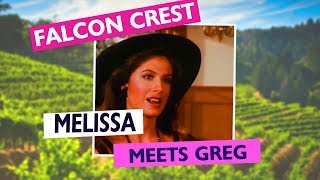 FALCON CREST  4x04 Melissa meets Greg [upl. by Ellerahc464]