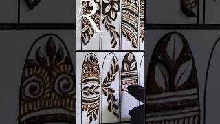 Part3 Different Finger Mehndi Design Tutorialruhulhenna hennadesign subscribe [upl. by Miguela]