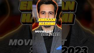 EMRAAN HASHMI MOVIES LIST 20192023 emraanhashmi filmography bollywood [upl. by Rolo]