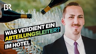 Erst 21 und schon Abteilungsleiter Gehalt als Eventmanager im Hotel I Lohnt sich das I BR [upl. by Delgado]