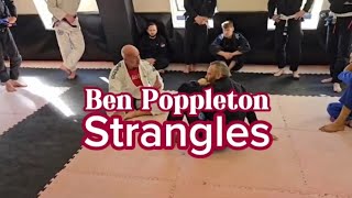 Ben Poppleton  Strangles Seminar at Bermuda Martial Arts Leicester [upl. by Ahsenal46]