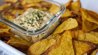 RESTAURANT STYLE AIR FRIED TORTILLA CHIPS [upl. by Florette]