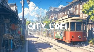 Relaxing Lofi Study Music  Vintage Tram City Ambience for Deep Focus amp Chill [upl. by Aicaca974]