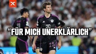 Fassungslos Müller sauer über quotaberwitzigequot SchiedsrichterEntscheidung  Real  Bayern 21 [upl. by Aleek]