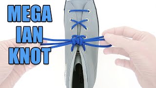 Mega Ian Shoelace Knot – Professor Shoelace [upl. by Narag]