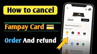 how to cancel fampay card order  fampay card order cancel kaise karen [upl. by Larissa]