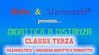 Classe terza primaria  Grammatica  Il discorso diretto e indiretto [upl. by Kathlin429]