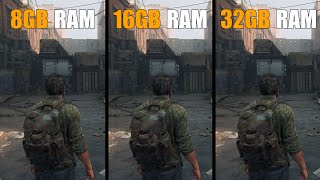 8GB vs 16GB vs 32GB RAM  Test in 7 Games  How much RAM is Enough in 2023 [upl. by Mulac]