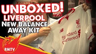 Liverpool Away Kit 201516  UNBOXED [upl. by Nolra]