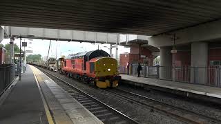 37405 6Z66 Bescot Up Engineers Sdgs to Bescot Up Engineers Sdgs [upl. by Ybrik]