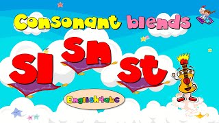 Consonant Blends  The Letter S  Phonics Mind Map [upl. by Ajak]