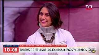 Embarazo después de los 40 Mitos riesgos y cuidados  TVN [upl. by Eedoj778]