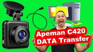 How to Use APEMAN C420 Dash Cam [upl. by Bidle]