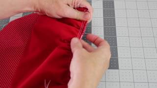 How to Gather Fabric Evenly [upl. by Eillen]