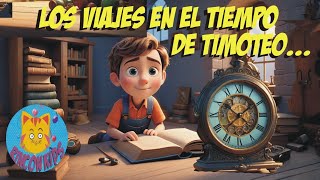 🕰️​​​🙎‍♂️Las aventuras temporales de Timoteo🕰️​​​🙎‍♂️ viajando en el tiempo ahasta los Dinosaurios [upl. by Nadirehs]