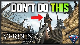 DONT BE LIKE THIS GUY  Verdun Gameplay [upl. by Aedrahs819]